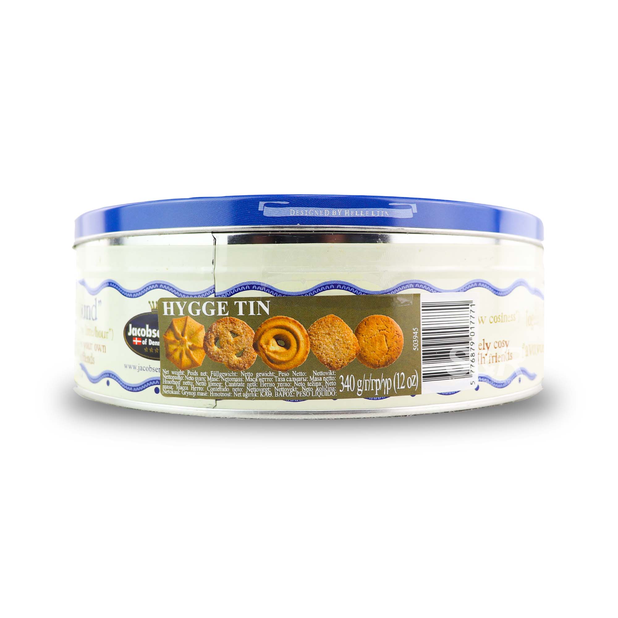 Jacobsens of Denmark Hygge Danish Butter Cookies 340g Jacobsens of Denmark Hygge Danish Butter Cookies 340g
